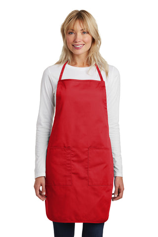 Port Authority Full-Length Apron (Red)