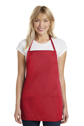 Port Authority Medium-Length Apron (Red)