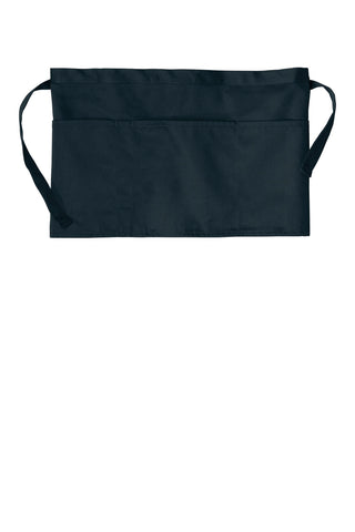 Port Authority Three-Pocket Waist Apron (Navy)