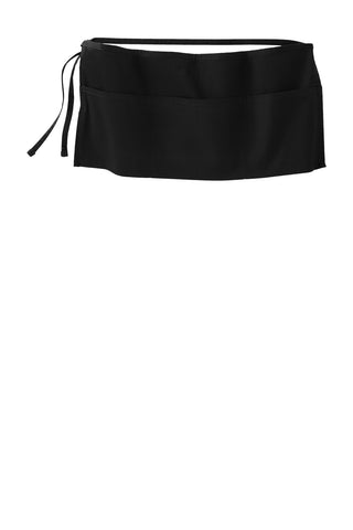 Port Authority Easy Care Waist Apron with Stain Release (Black)