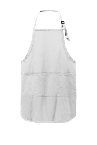 Port Authority Easy Care Full-Length Apron with Stain Release (White)