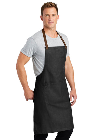 Port Authority Market Full-Length Bib Apron (Dark Midnight)