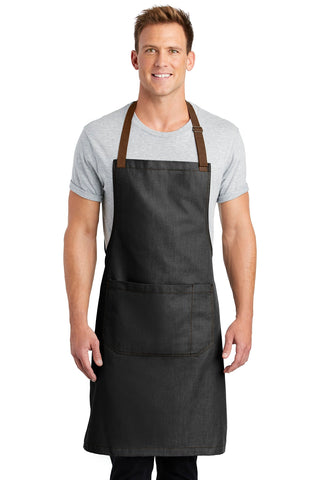 Port Authority Market Full-Length Bib Apron (Dark Midnight)