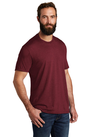 Allmade Unisex Tri-Blend Tee (Vino Red)