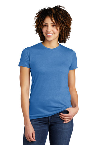 Allmade Women's Tri-Blend Tee (Azure Blue)