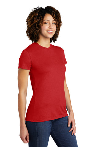 Allmade Women's Tri-Blend Tee (Rise Up Red)
