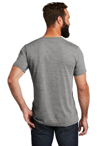 Allmade Unisex Tri-Blend V-Neck Tee (Aluminum Grey)