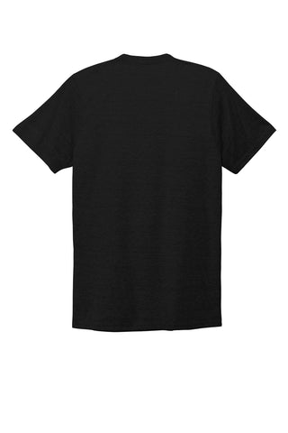 Allmade Unisex Tri-Blend V-Neck Tee (Deep Black)