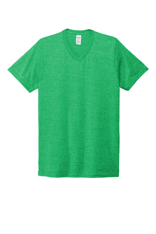 Allmade Unisex Tri-Blend V-Neck Tee (Enviro Green)