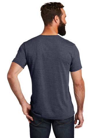 Allmade Unisex Tri-Blend V-Neck Tee (Rebel Blue)