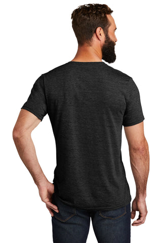 Allmade Unisex Tri-Blend V-Neck Tee (Space Black)