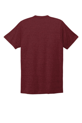 Allmade Unisex Tri-Blend V-Neck Tee (Vino Red)