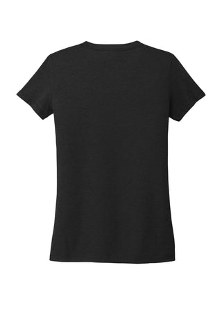 Allmade Women's Tri-Blend V-Neck Tee (Deep Black)