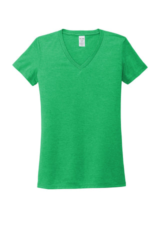 Allmade Women's Tri-Blend V-Neck Tee (Enviro Green)