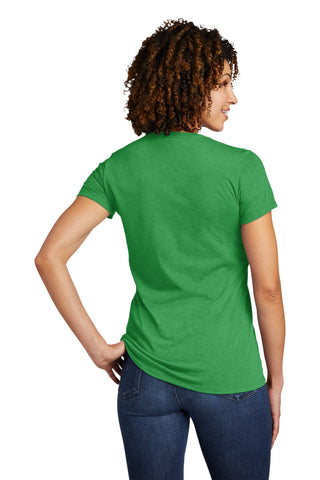 Allmade Women's Tri-Blend V-Neck Tee (Enviro Green)