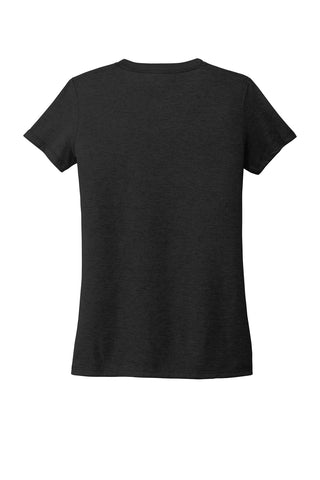 Allmade Women's Tri-Blend V-Neck Tee (Space Black)