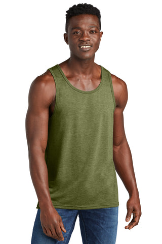 Allmade Unisex Tri-Blend Tank (Olive You Green)