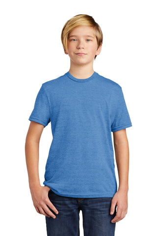 Allmade Youth Tri-Blend Tee (Azure Blue)