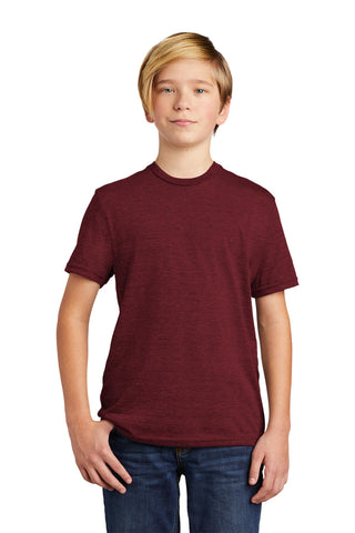 Allmade Youth Tri-Blend Tee (Vino Red)
