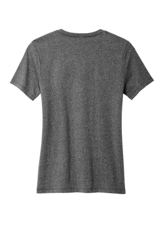 Allmade Women's Recycled Blend V-Neck Tee (Reloaded Charcoal Heather)