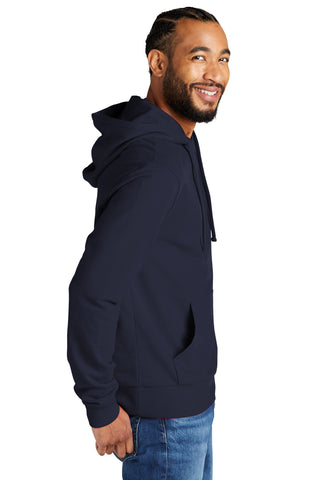 Allmade Unisex Organic French Terry Pullover Hoodie (Night Sky Navy)