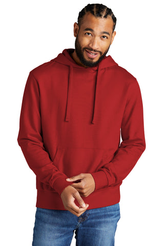 Allmade Unisex Organic French Terry Pullover Hoodie (Revolution Red)