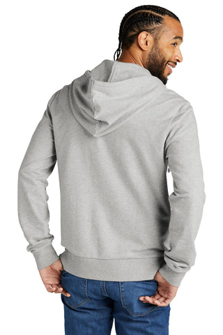 Allmade Unisex Organic French Terry Full-Zip Hoodie (Granite Grey Heather)