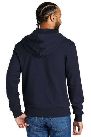 Allmade Unisex Organic French Terry Full-Zip Hoodie (Night Sky Navy)