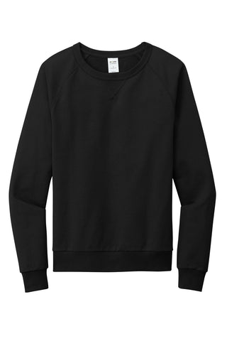 Allmade Unisex Organic French Terry Crewneck Sweatshirt (Deep Black)