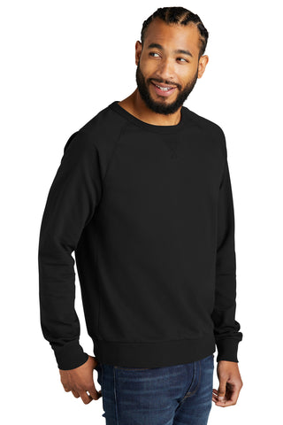 Allmade Unisex Organic French Terry Crewneck Sweatshirt (Deep Black)