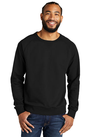 Allmade Unisex Organic French Terry Crewneck Sweatshirt (Deep Black)