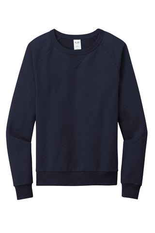 Allmade Unisex Organic French Terry Crewneck Sweatshirt (Night Sky Navy)