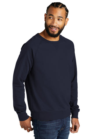 Allmade Unisex Organic French Terry Crewneck Sweatshirt (Night Sky Navy)