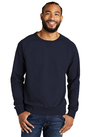 Allmade Unisex Organic French Terry Crewneck Sweatshirt (Night Sky Navy)