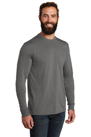 Allmade Unisex Tri-Blend Long Sleeve Tee (Aluminum Grey)