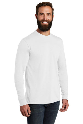 Allmade Unisex Tri-Blend Long Sleeve Tee (Fairly White)