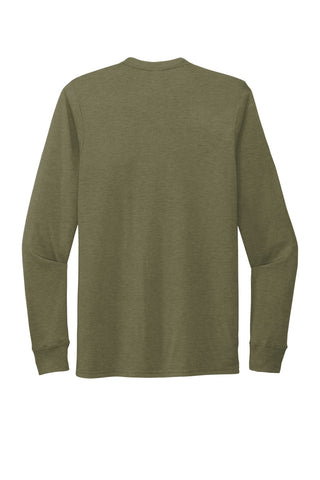 Allmade Unisex Tri-Blend Long Sleeve Tee (Olive You Green)