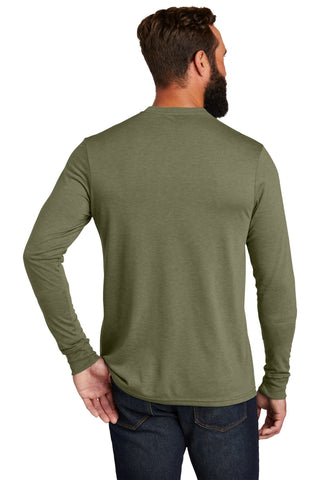 Allmade Unisex Tri-Blend Long Sleeve Tee (Olive You Green)