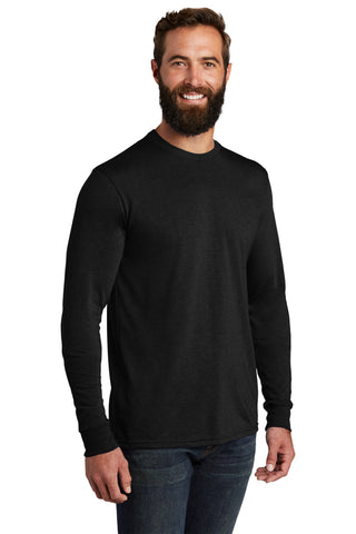 Allmade Unisex Tri-Blend Long Sleeve Tee (Space Black)