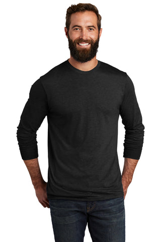 Allmade Unisex Tri-Blend Long Sleeve Tee (Space Black)