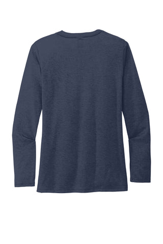 Allmade Women's Tri-Blend Long Sleeve Tee (Rebel Blue)