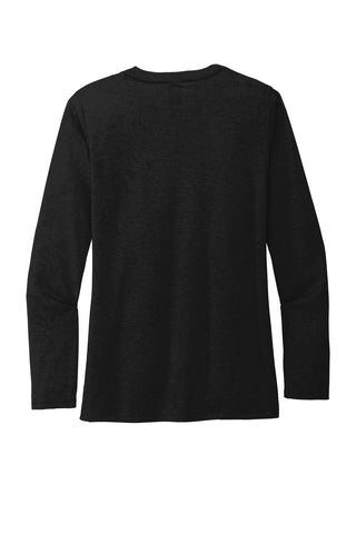 Allmade Women's Tri-Blend Long Sleeve Tee (Space Black)