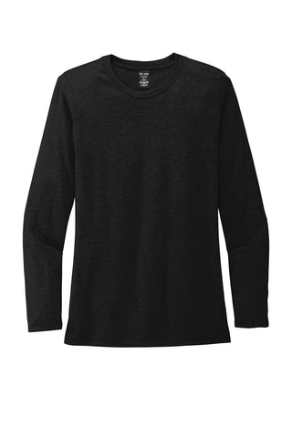 Allmade Women's Tri-Blend Long Sleeve Tee (Space Black)