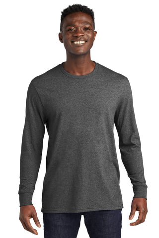 Allmade Unisex Long Sleeve Recycled Blend Tee (Reloaded Charcoal Heather)