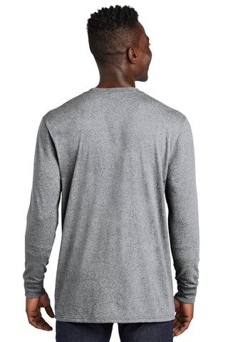 Allmade Unisex Long Sleeve Recycled Blend Tee (Remade Grey Heather)