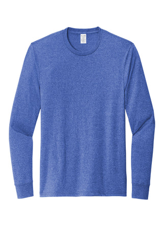 Allmade Unisex Long Sleeve Recycled Blend Tee (Reused Royal Heather)