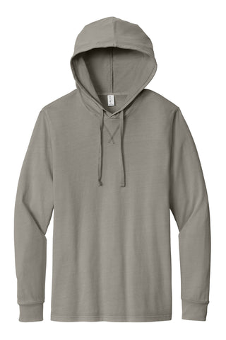 Allmade Unisex Mineral Dye Organic Cotton Hoodie Tee (Driftwood Grey)