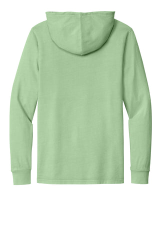 Allmade Unisex Mineral Dye Organic Cotton Hoodie Tee (Lichen Green)