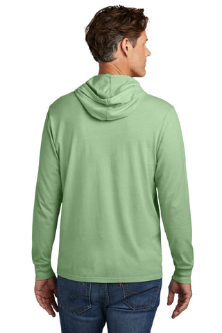 Allmade Unisex Mineral Dye Organic Cotton Hoodie Tee (Lichen Green)