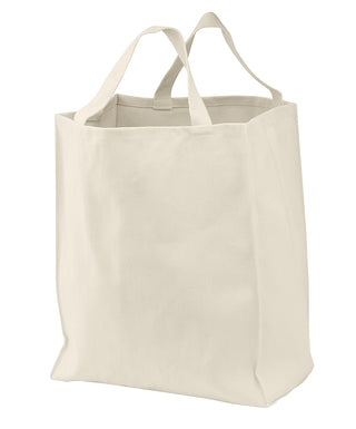 Port Authority Ideal Twill Grocery Tote (Natural)